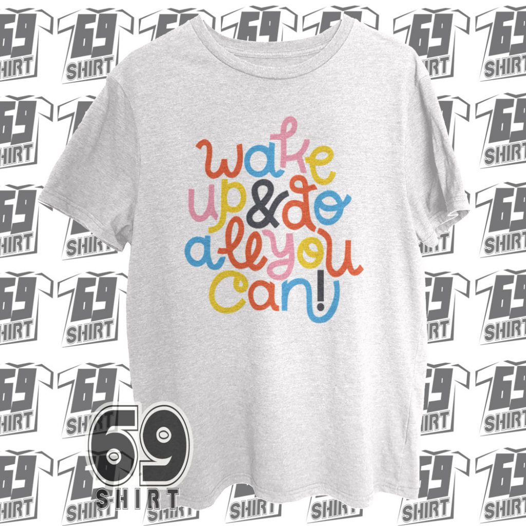Wake Up Full Color Block T-Shirt SX0015
