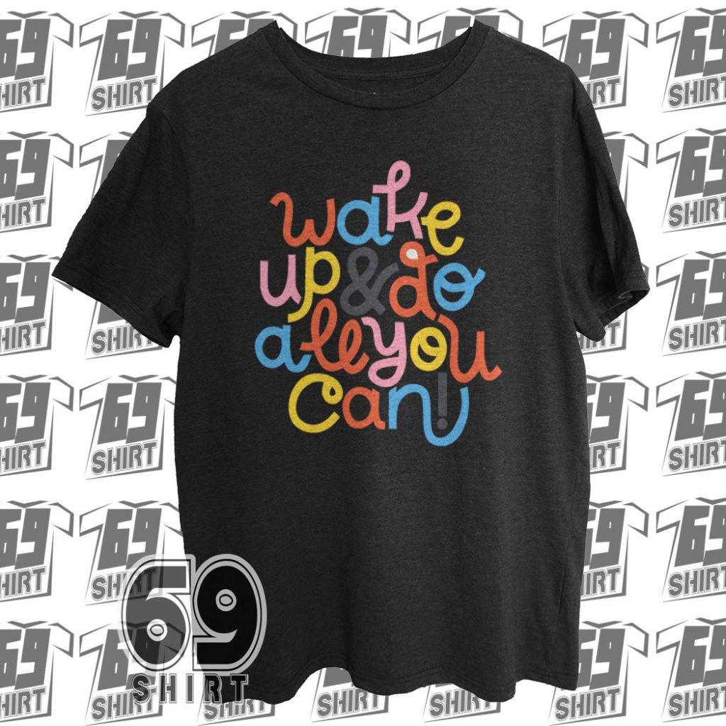 Wake Up Full Color Block T-Shirt SX0015