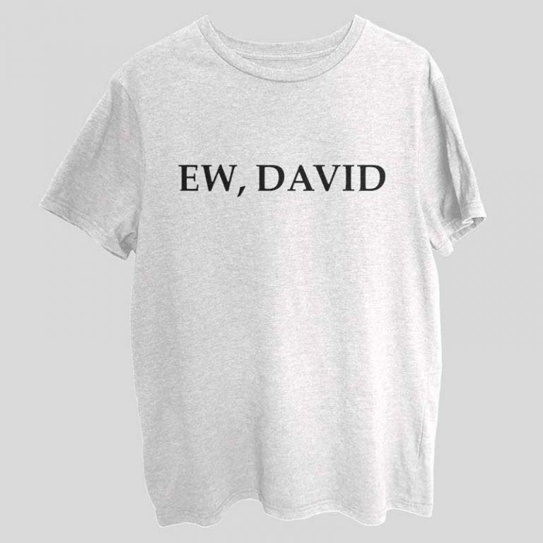 ew david t shirt uk