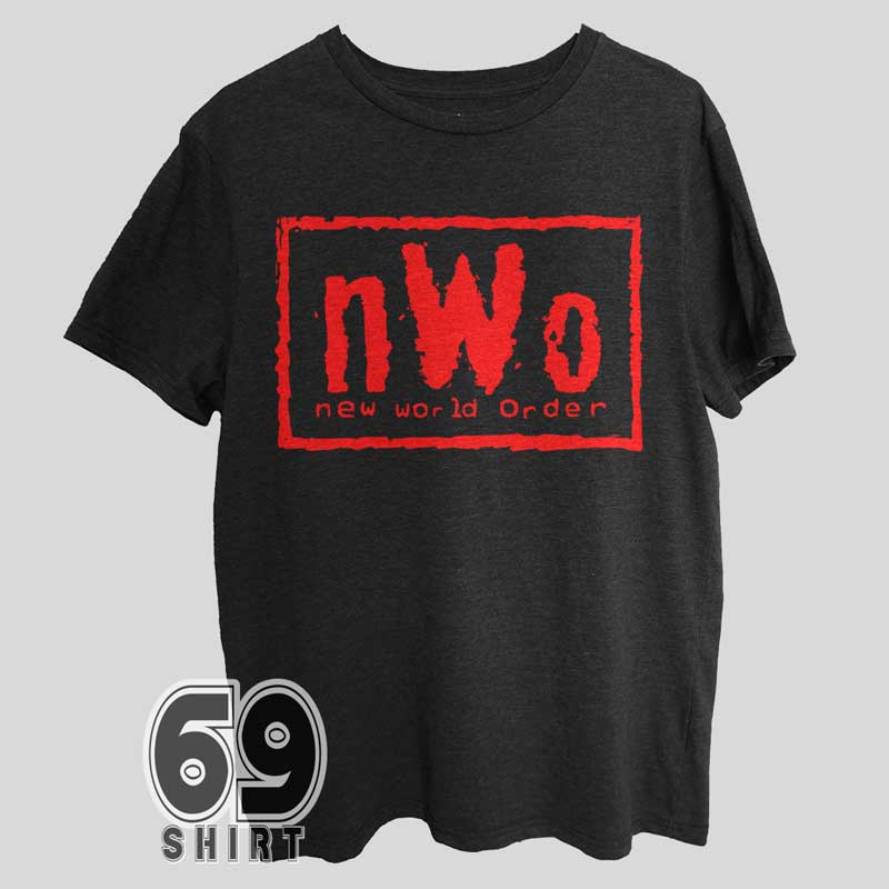 nWo New World Order Red Letter Shirt