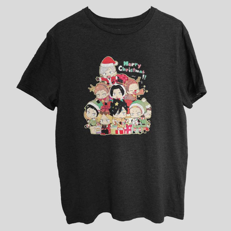 Haikyuu Christmas T-Shirt Design