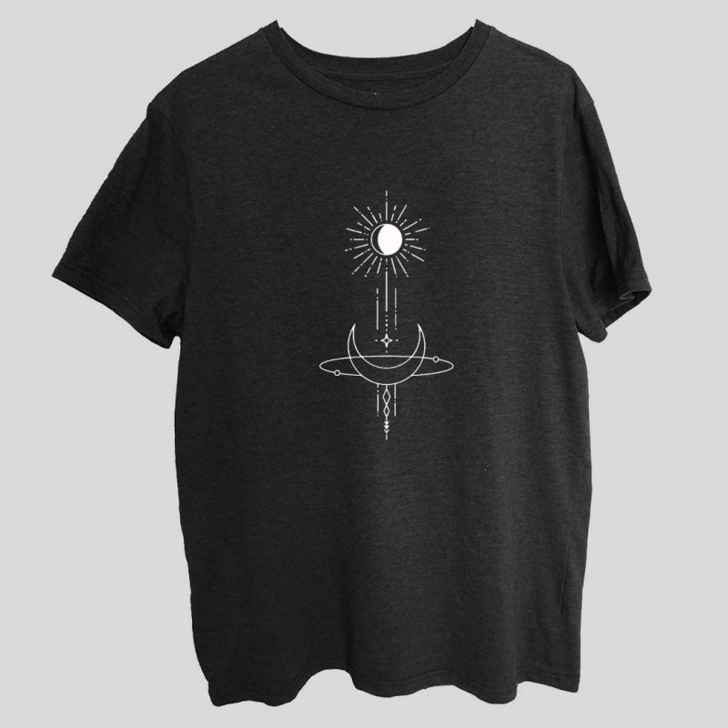 Simple Sun And Moon Classic T-Shirt
