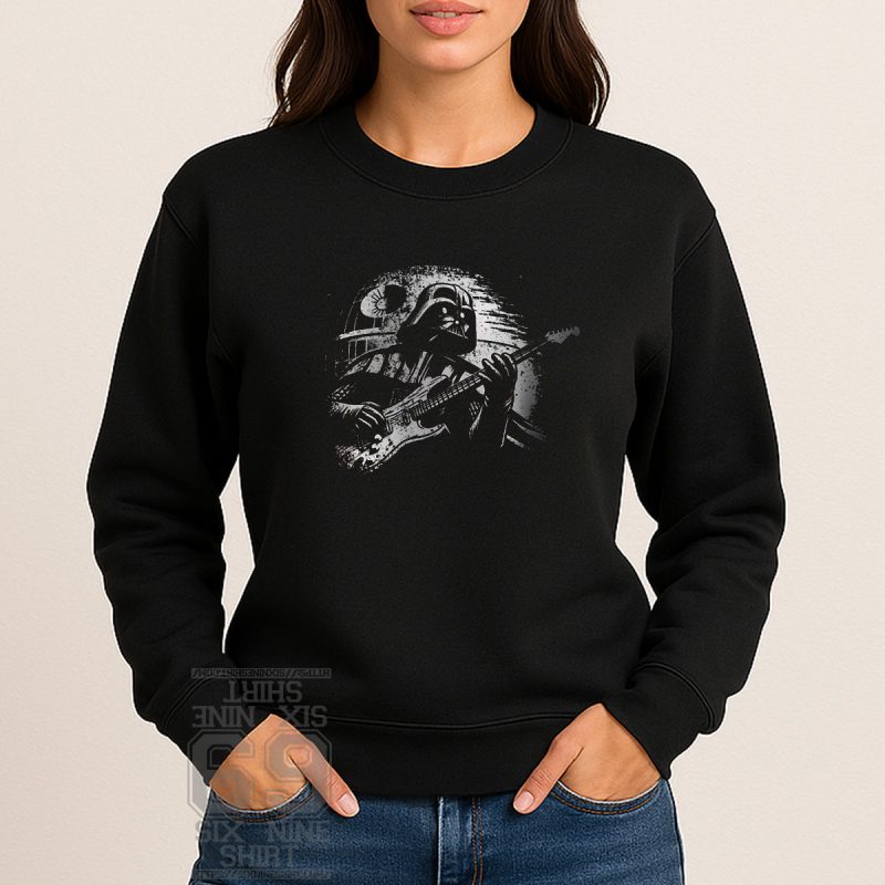 Dark Side Riffs – Darth Vader Guitar Sweatshirt