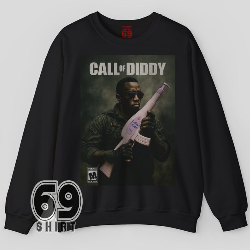Parody gamer sweatshirt – baby lotion gun meme graphic