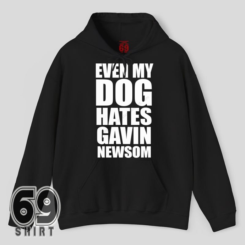 Funny anti-Gavin Newsom hoodie – political protest apparel