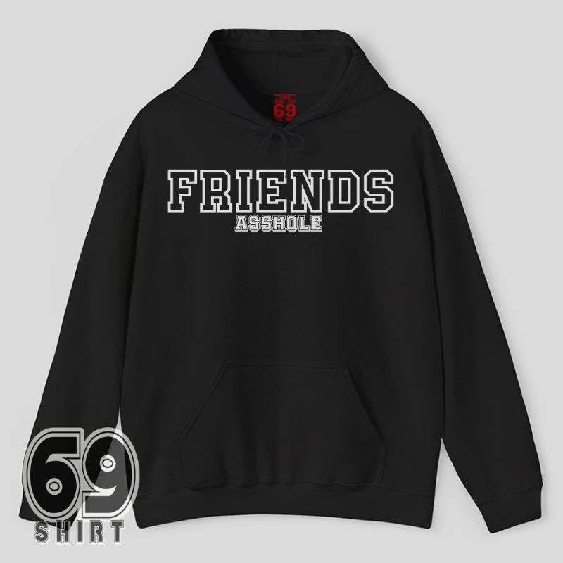 Bold varsity lettering sarcastic humor Hoodie