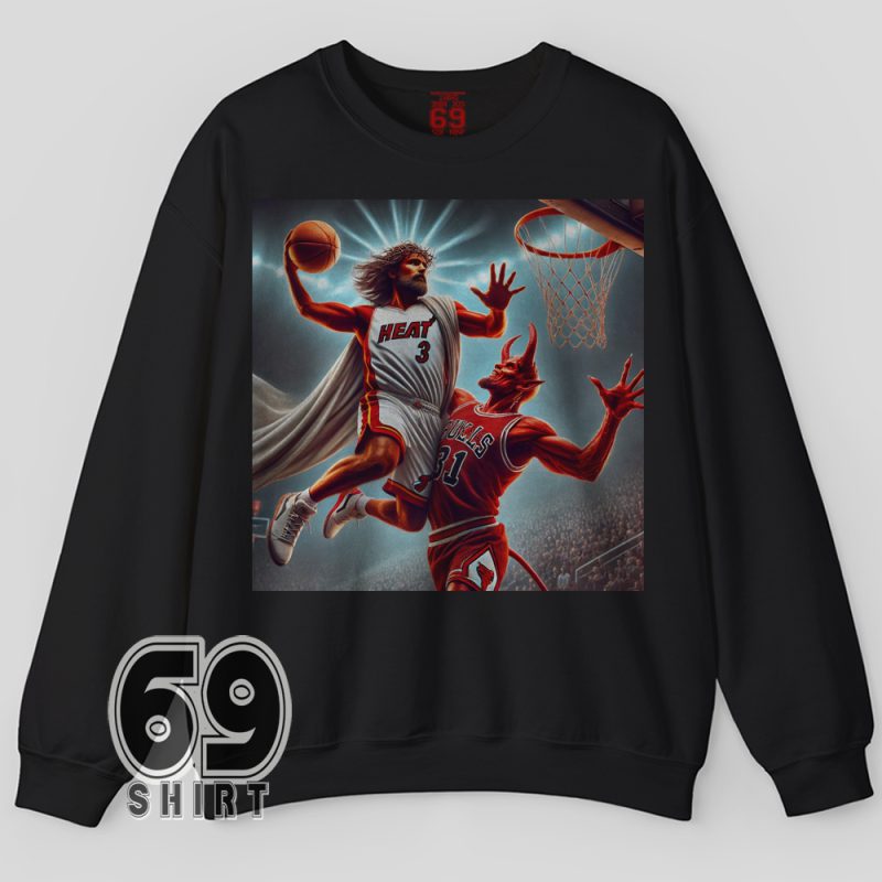 Christian streetwear Jesus slam dunk Sweatshirt