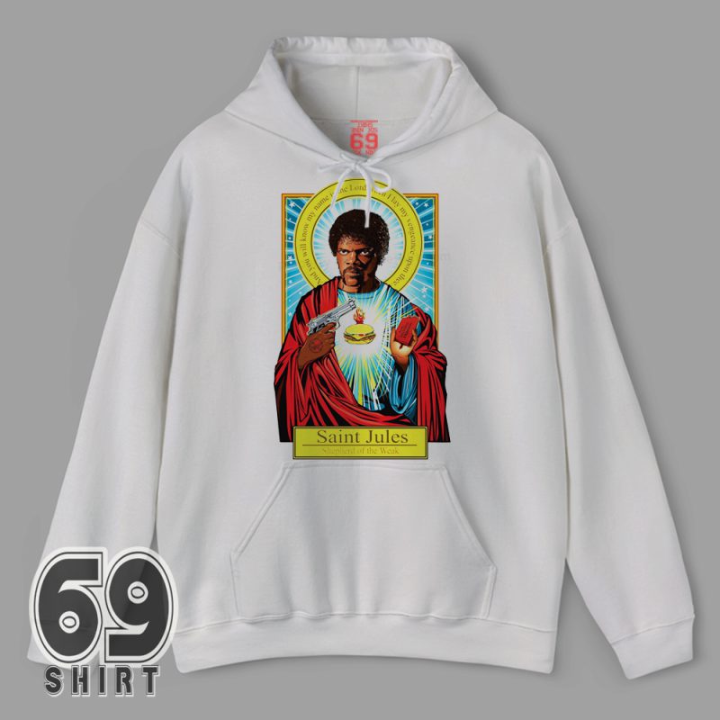 Funny movie hoodie – Saint Jules shepherd of the weak design