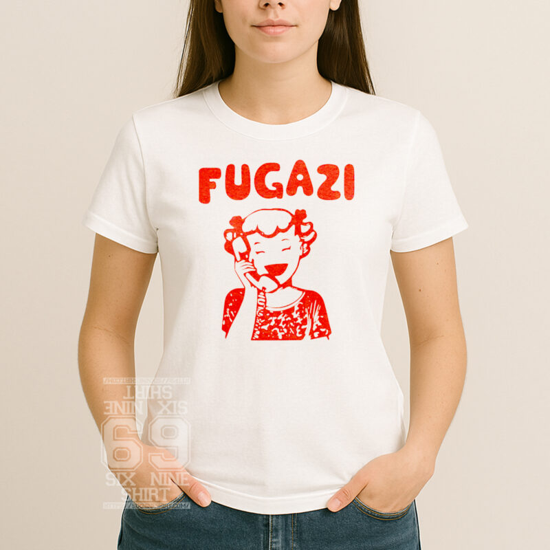 Funny Fugazi-inspired vintage shirt for indie fans