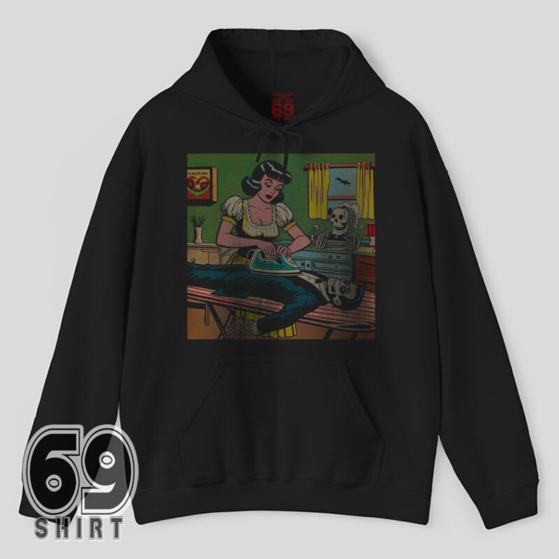 Halloween retro aesthetic dark humor Hoodie