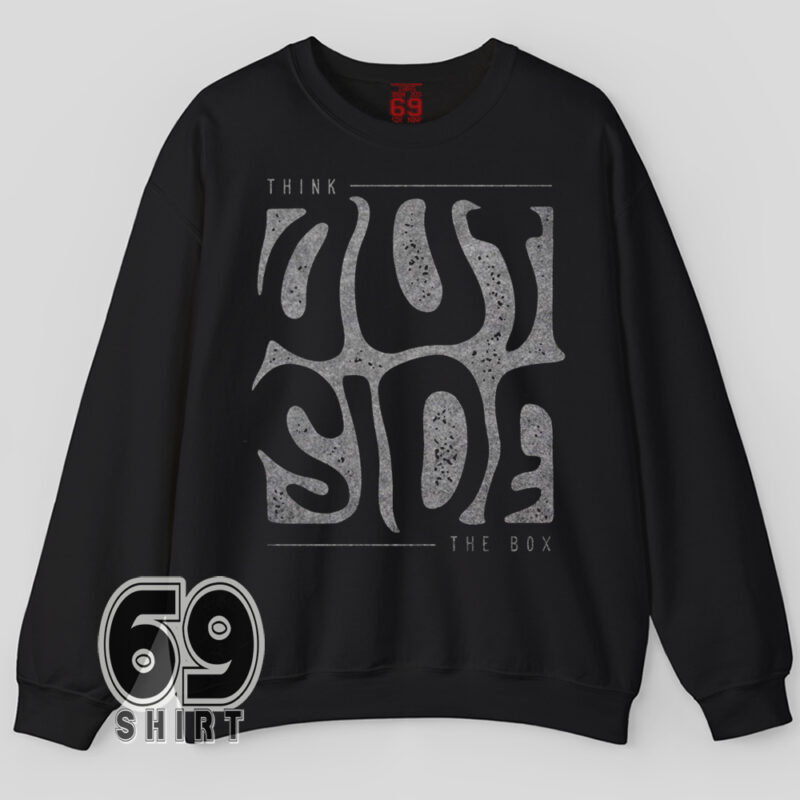 Minimalist retro typography t-shirt for creative minds