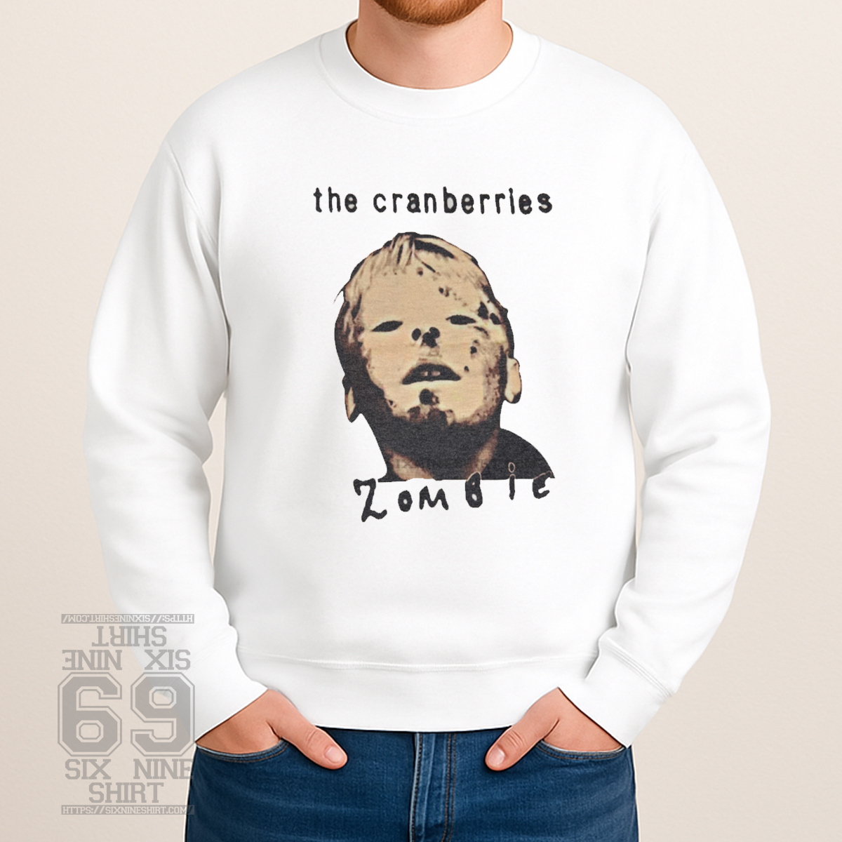 Classic Vintage 1995 Zombie The Cranberries Sweatshirt Classic Vintage 1995 Zombie The Cranberries Sweatshirt