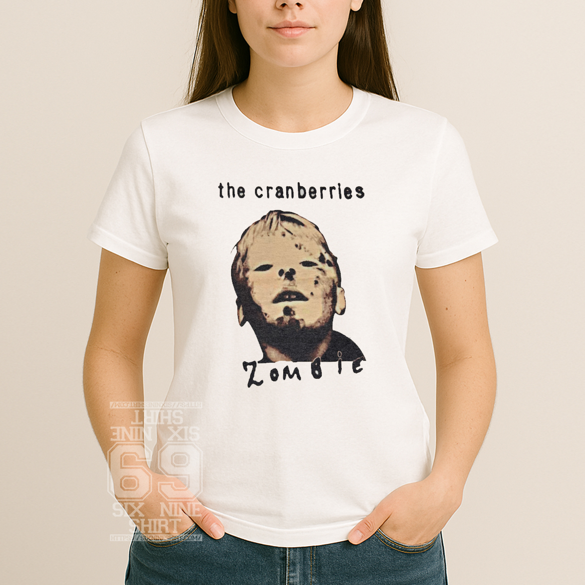 Classic Vintage T-Shirt 1995 Zombie The Cranberries Classic Vintage T-Shirt 1995 Zombie The Cranberries