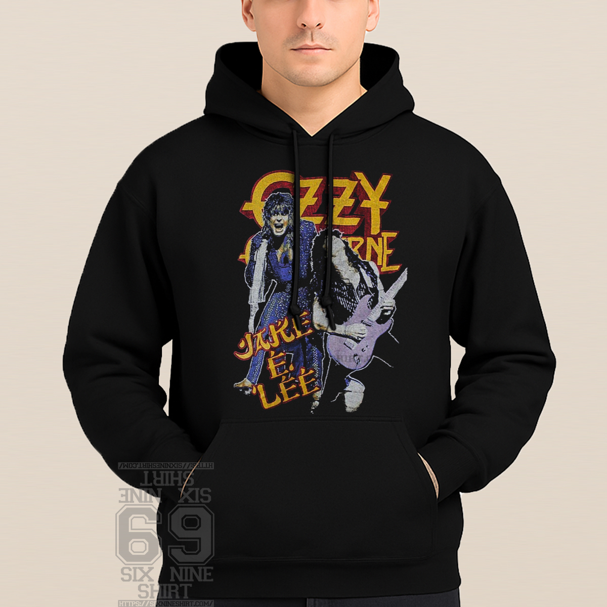 The Ultimate Tour Ozzy Osbourne 1986 Jake E Lee Era Hoodie The Ultimate Tour Ozzy Osbourne 1986 Jake E Lee Era Hoodie