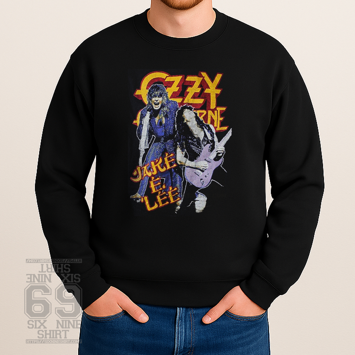 The Ultimate Tour Ozzy Osbourne 1986 Jake E Lee Era Sweatshirt The Ultimate Tour Ozzy Osbourne 1986 Jake E Lee Era Sweatshirt