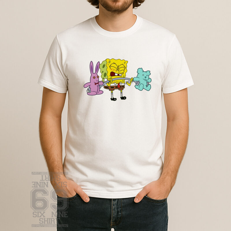 Funny Bob Dead Lift Shirt Yellow Sponge Gym Lift The Doll