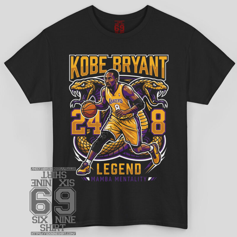 kobe bryant 24 8 shirt